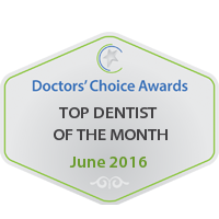 Doctors' Choice Awards - Top Dentist of the Month 2016